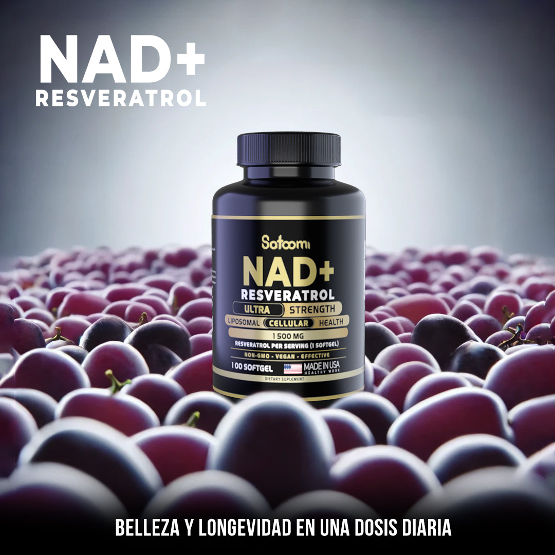 Energía Celular y Rejuvenecimiento – NAD 100 Capsulas
