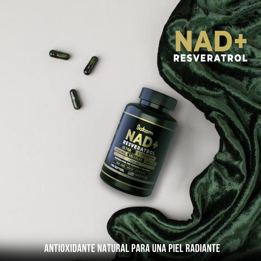 Energía Celular y Rejuvenecimiento – NAD 100 Capsulas