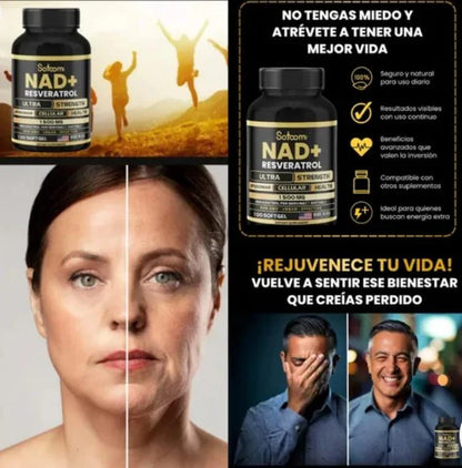 Energía Celular y Rejuvenecimiento – NAD 100 Capsulas