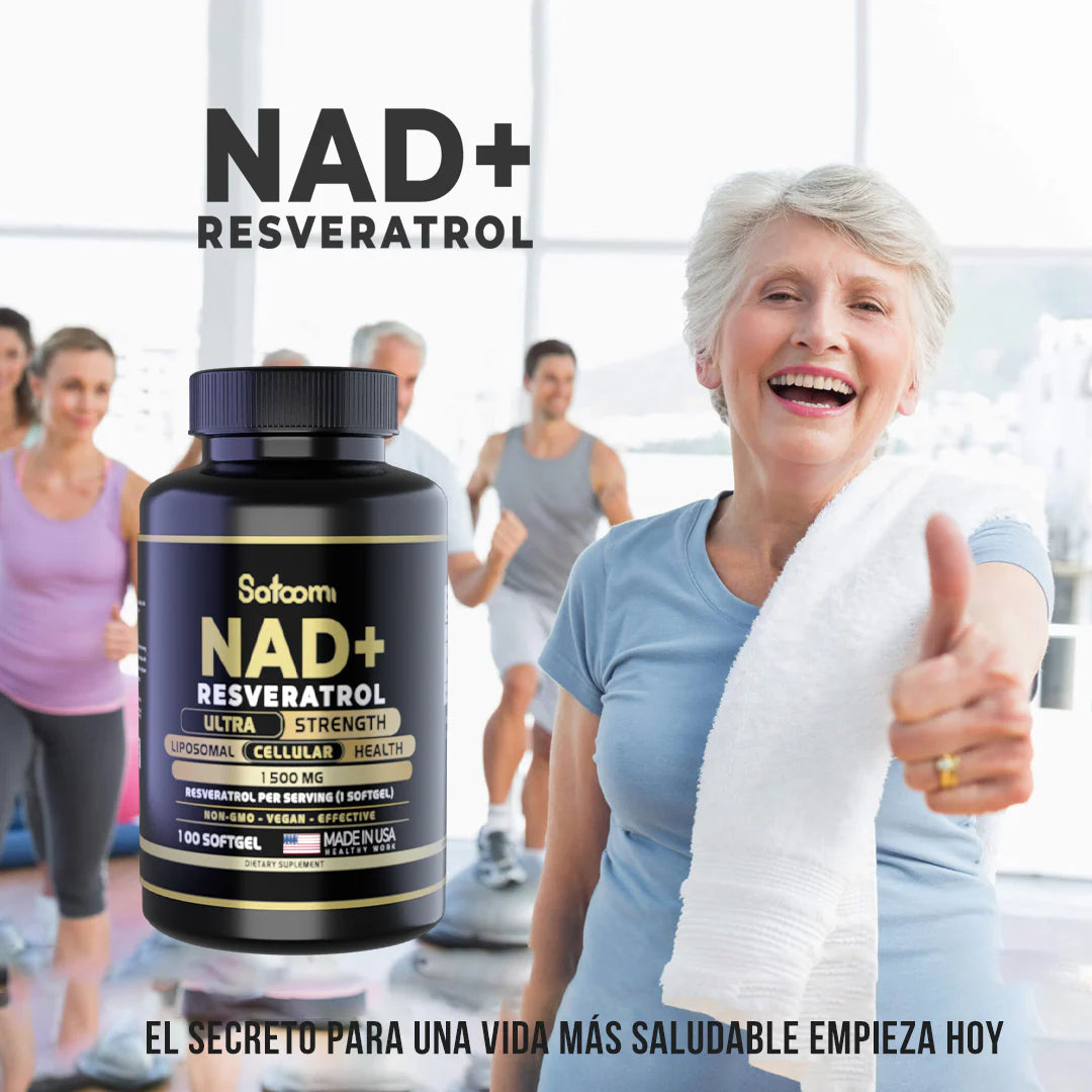 Energía Celular y Rejuvenecimiento – NAD 100 Capsulas