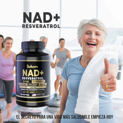 Energía Celular y Rejuvenecimiento – NAD 100 Capsulas